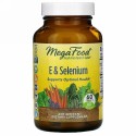 MegaFood, E＆セレン、60粒