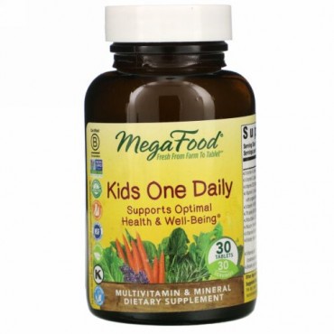 MegaFood, 子ども用ワンデイリー、30粒