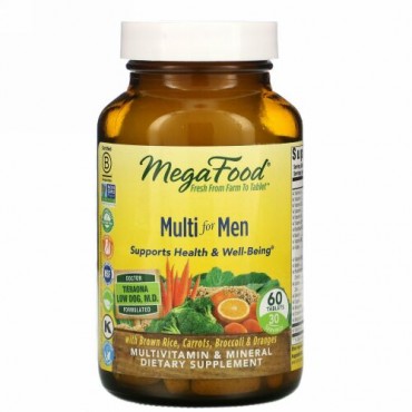 MegaFood, 男性用マルチ、60粒