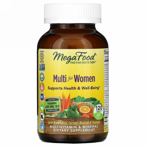 MegaFood, 女性用マルチ、120粒