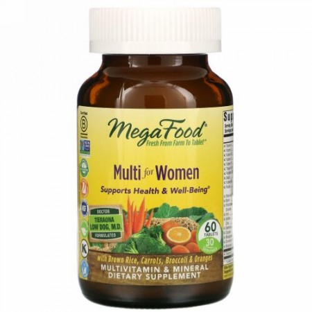 MegaFood, 女性用マルチ、60粒