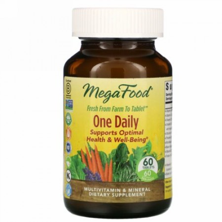 MegaFood, ワンデイリー、60粒