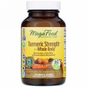 MegaFood, Turmeric Strength、全身用、タブレット60 錠