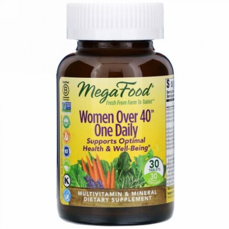 MegaFood, ウーマン・オーバー40・ワンデイリー、 30錠