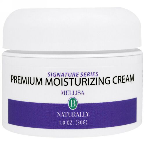 Mellisa B. Naturally, プレミアム・モイスチャライジング・クリーム、1オンス（30g） (Discontinued Item)