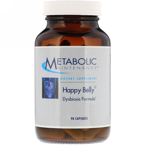 Metabolic Maintenance, ハッピーベリー、ディスバイオシスフォーミュラ、カプセル90粒 (Discontinued Item)