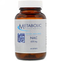 Metabolic Maintenance, NAC、600 mg、60 カプセル