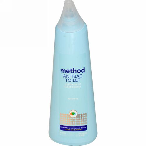 Method, Antibac トイレ, スペアミント, 24 fl oz (709 ml) (Discontinued Item)