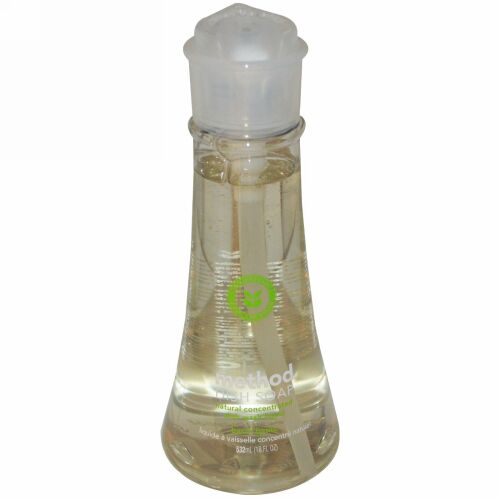 Method, メソッド, Dish Soap, Basil, 18 fl oz (532 ml) (Discontinued Item)