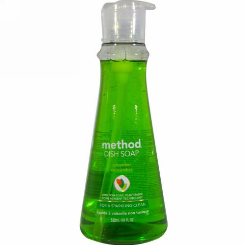Method, 食器洗い洗剤, キュウリ, 18液量オンス（532 ml） (Discontinued Item)