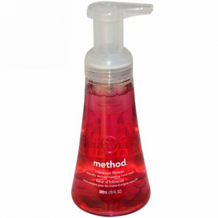 Method, フォーミング・ハンドウォッシュ, ハイビスカスフラワー, 10 液量オンス (300 ml) (Discontinued Item)