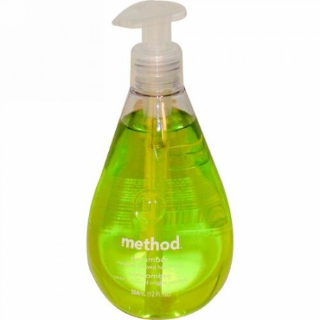 Method, ハンドウォッシュ、キュウリ、 12 液量オンス(354 ml) (Discontinued Item)