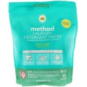 Method, 洗濯洗剤パック、ビーチセージ、42回分、24.7オンス (700 g) (Discontinued Item)