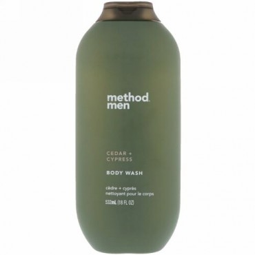 Method, メンズ、ボディウォッシュ、シーダー+サイプレス、18 fl oz (532 ml) (Discontinued Item)