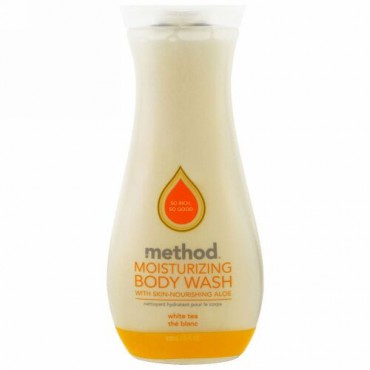 Method, 保湿ボディウォッシュ、ホワイトティー、18 fl oz (532 ml) (Discontinued Item)