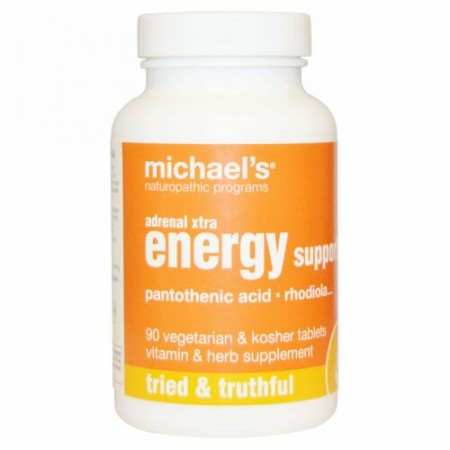 Michael's Naturopathic, アドレナル・エキストラ・エナジー・サポート、べジタブレット 90 錠 (Discontinued Item)
