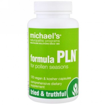 Michael's Naturopathic, フォーミュラPLN、120野菜カプセル (Discontinued Item)