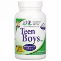 Michael's Naturopathic, ティーンボーイカプセル、デイリーマルチビタミン、植物性・コーシャカプセル60錠