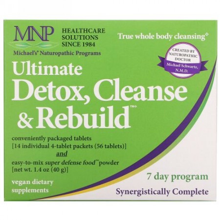 Michael's Naturopathic, アルティメート・デトックス、クレンズ &リビルド、7日間プログラム (Discontinued Item)