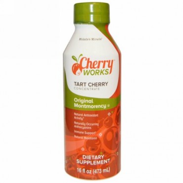 Michelle's Miracle, オリジナル モンモランシー、タートチェリー 濃縮、 16 fl oz (473 ml) (Discontinued Item)
