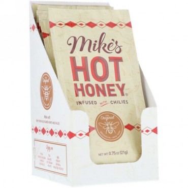Mike's Hot Honey, 唐辛子入りのお茶、12パック、各0.75 oz (21 g) (Discontinued Item)