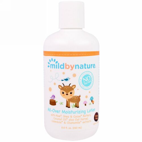 Mild By Nature, 全身保湿ローション、ココナッツクリーム 8.8 fl oz, (260 ml) (Discontinued Item)