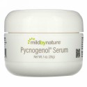 Mild By Nature, Pycnogenol（ピクノジェノール）美容液（クリーム）、スージング＆エイジングケア、28g（1オンス）