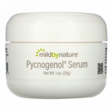 Mild By Nature, Pycnogenol（ピクノジェノール）美容液（クリーム）、スージング＆エイジングケア、28g（1オンス）