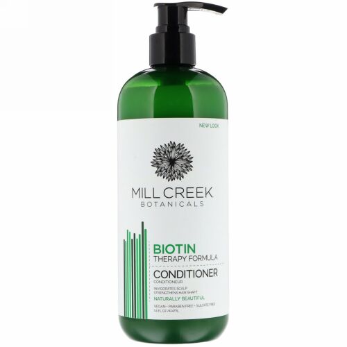 Mill Creek Botanicals, Biotin Conditioner, Therapy Formula, 14 fl oz (414 ml)