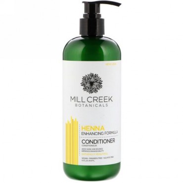 Mill Creek Botanicals, Henna Conditioner, Enhancing Formula, 14 fl oz (414 ml)