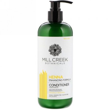 Mill Creek Botanicals, Henna Conditioner, Enhancing Formula, 14 fl oz (414 ml)