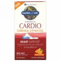Minami Nutrition, カーディオ・オメガ3フィッシュオイル、オレンジ味、ソフトゲル60錠