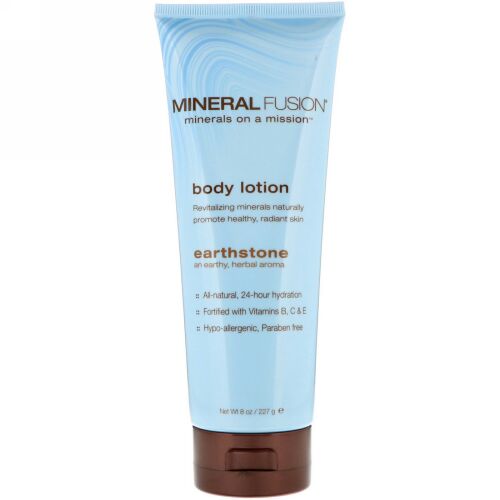 Mineral Fusion, Body Lotion, Earthstone, 8 oz (227 g) (Discontinued Item)