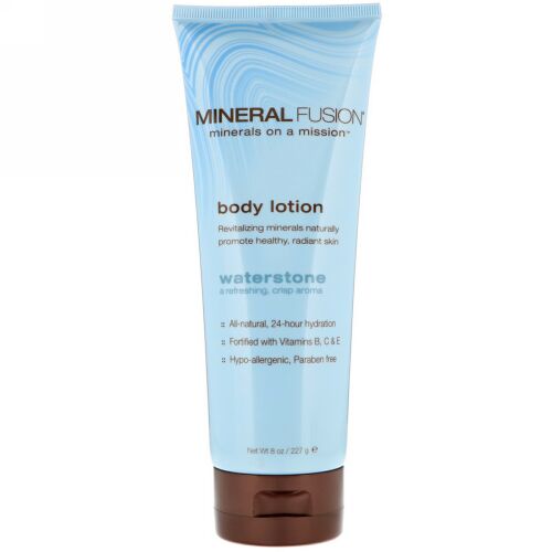 Mineral Fusion, Body Lotion, Waterstone, 8 oz (227 g) (Discontinued Item)