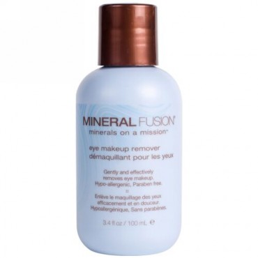 Mineral Fusion, アイ・メークアップ・リムーバー（アイメイク落とし）、3.4液量オンス（100 ml） (Discontinued Item)