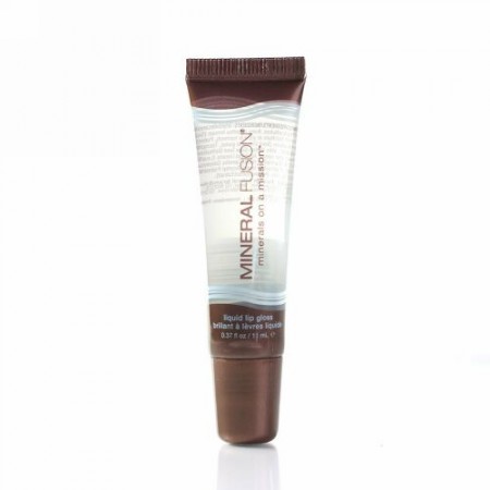 Mineral Fusion, リキッドリップグロス、ポリッシュド（光沢）、0.37 fl oz (11 ml) (Discontinued Item)