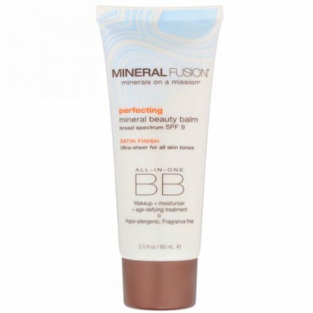Mineral Fusion, Mineral Beauty Balm, SPF 9, Perfecting, 2.0 oz (60 ml) (Discontinued Item)