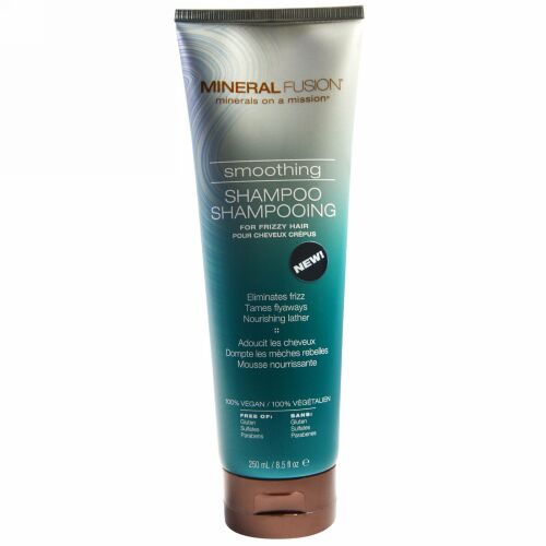 Mineral Fusion, スムージングシャンプー、 縮毛用、 8.5 fl oz (250 ml) (Discontinued Item)