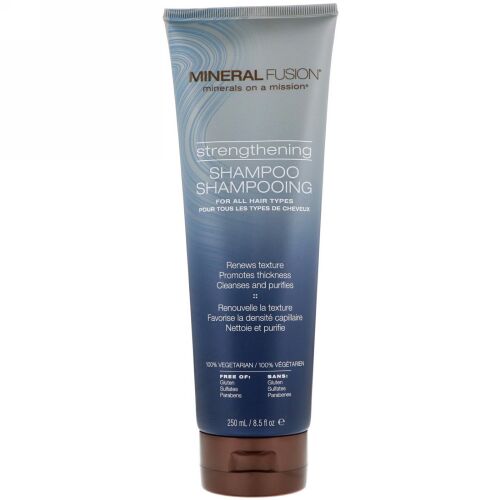Mineral Fusion, 強化シャンプー、 すべてのヘアタイプ、 8.5 fl oz (250 ml) (Discontinued Item)