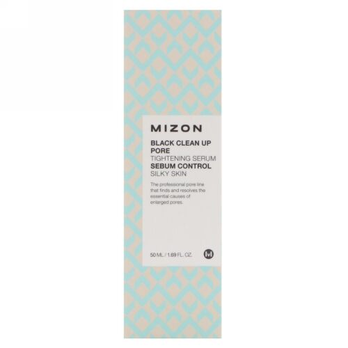 Mizon, ブラッククリーンアップ・毛穴引き締めセラム、1.69 fl oz (50 ml) (Discontinued Item)