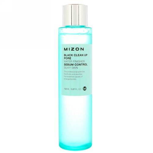 Mizon, ブラッククリーンアップ毛穴ウォーターフィニッシャー、5.07 fl oz (150 ml) (Discontinued Item)