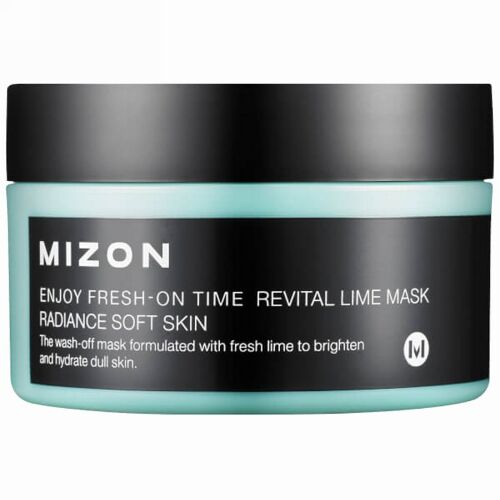 Mizon, エンジョイフレッシュオンタイム、リバイタルライムマスク、3.38液量オンス (100 ml) (Discontinued Item)
