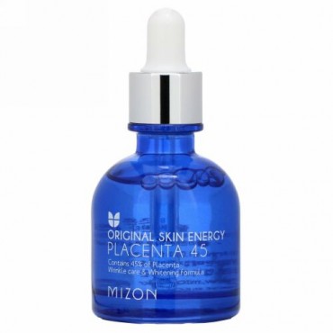 Mizon, オリジナルスキンエネルギープラセンタ 45、1.01液量オンス (30 ml)
