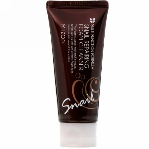 Mizon, スネイル・リペアリングフォームクレンザー、2.02 fl oz (60 ml)