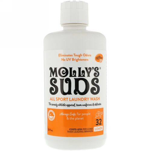 Molly's Suds, オールスポーツランドリーウォッシュ、964.35ml