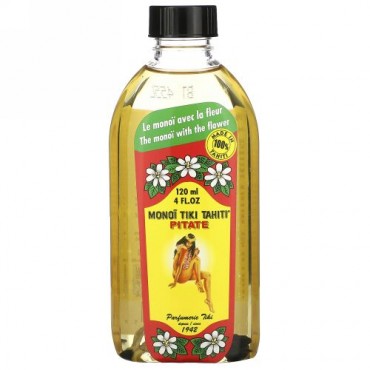 Monoi Tiare Tahiti, ピタテ、4 fl oz (120 ml)