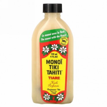 Monoi Tiare Tahiti, ティアレ、 4液量オンス (120 ml)