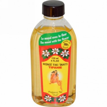 Monoi Tiare Tahiti,  ティパニエ、 4 液量オンス (120 ml)