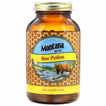 Montana Big Sky, Bee Pollen, 150 Capsules (Discontinued Item)