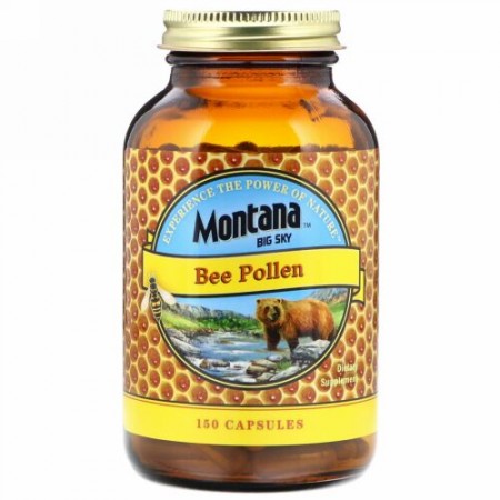 Montana Big Sky, Bee Pollen, 150 Capsules (Discontinued Item)